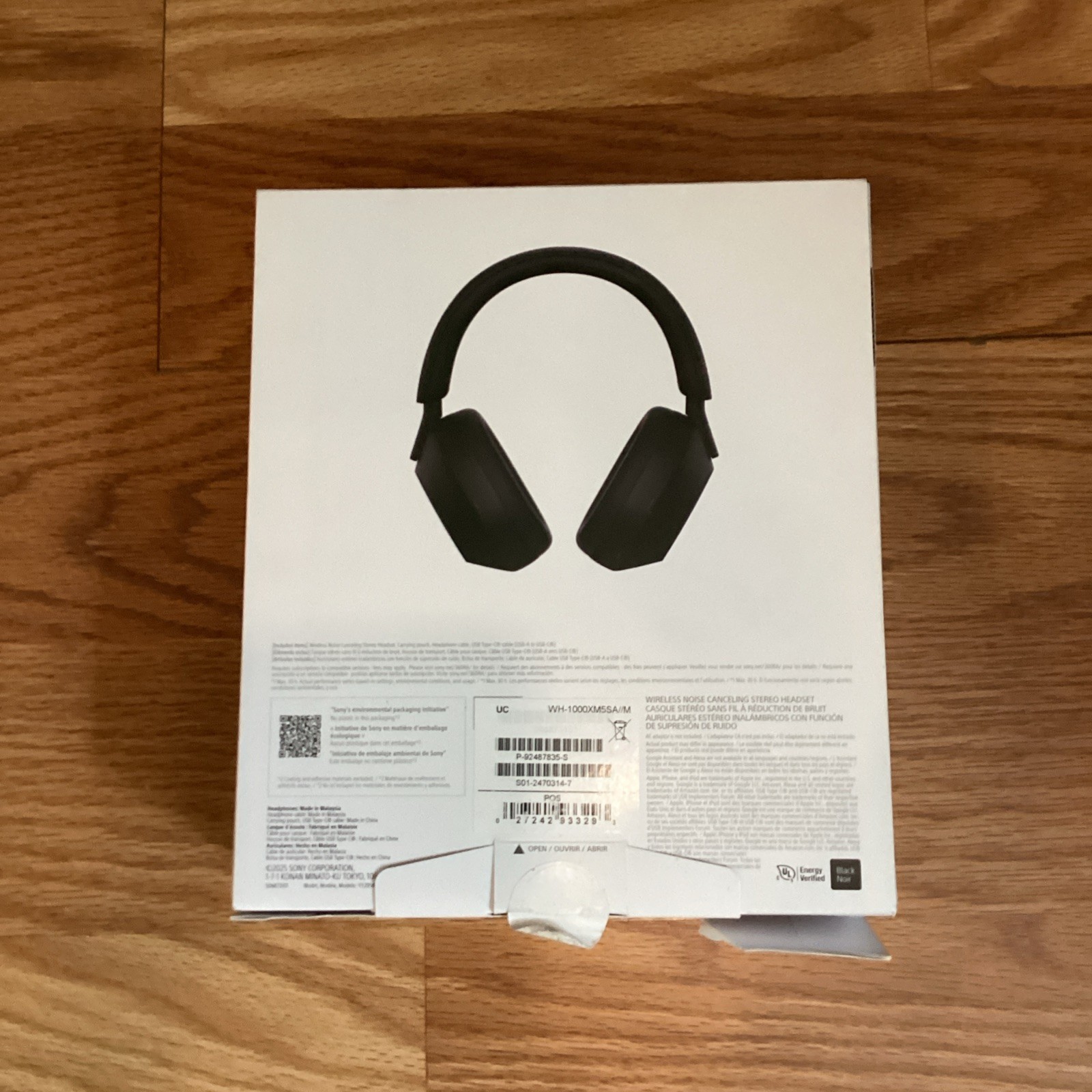 Sony WH-1000XM5SA Wireless Noise Canceling Over-Ear Headphones Free Shipping