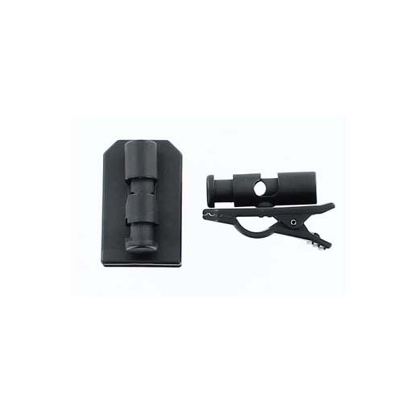 1 pair of Black LIGHTSPEED HEADSETS SHIRT CLIP p/n A153 1ea