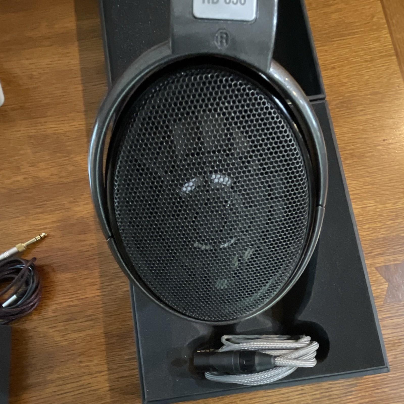 Sennheiser HD 650 Wired Headphones w/ XLR Periapt Cable & 1/4 Cable