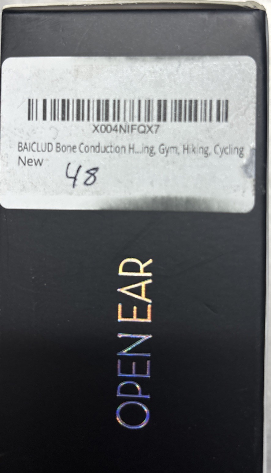 HS1 Bone Conduction Headphones Open-Ear Wireless Bluetooth Workout Headphones