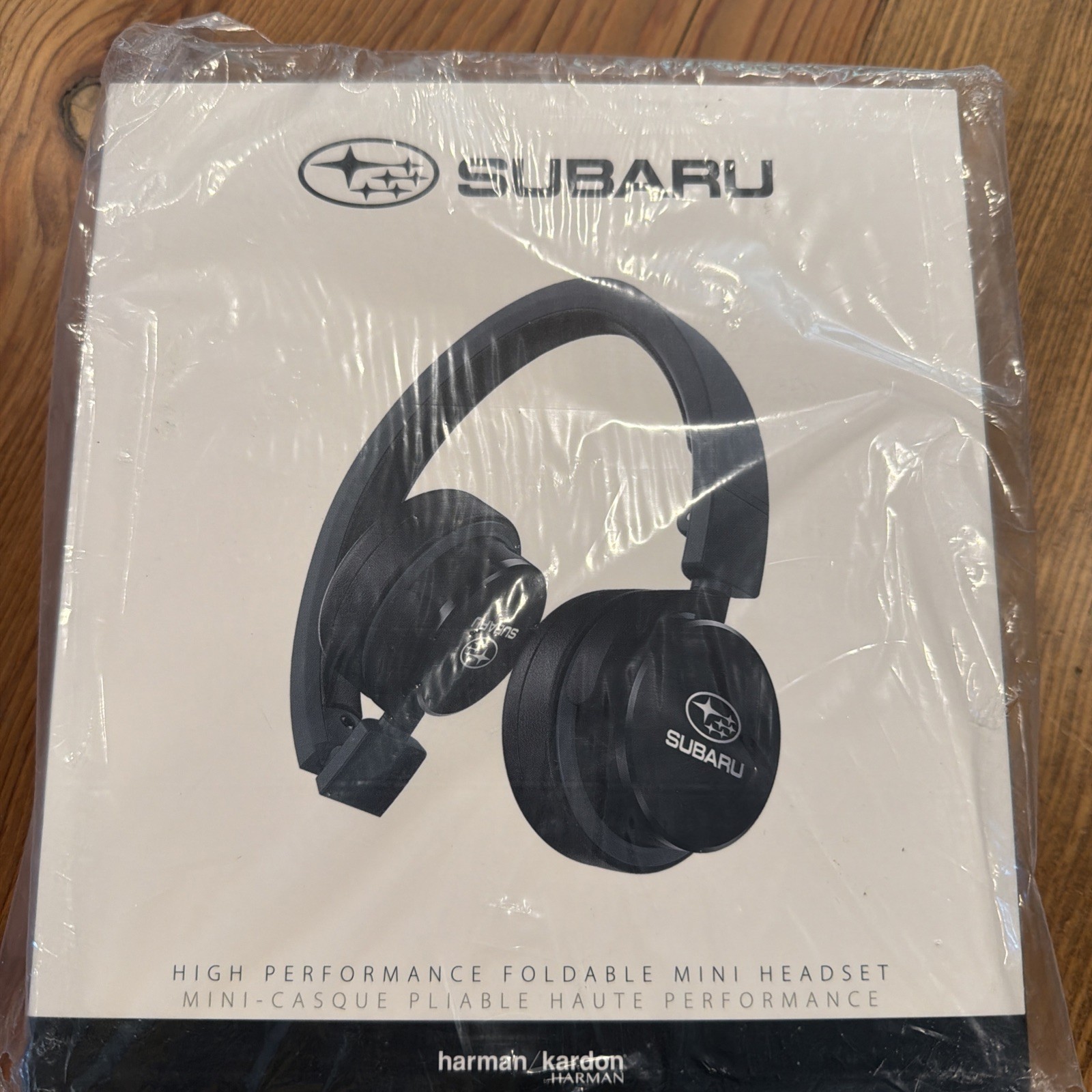 NEW Subaru Harman Kardon High Performance Foldable Mini Headset NIB Sealed Box