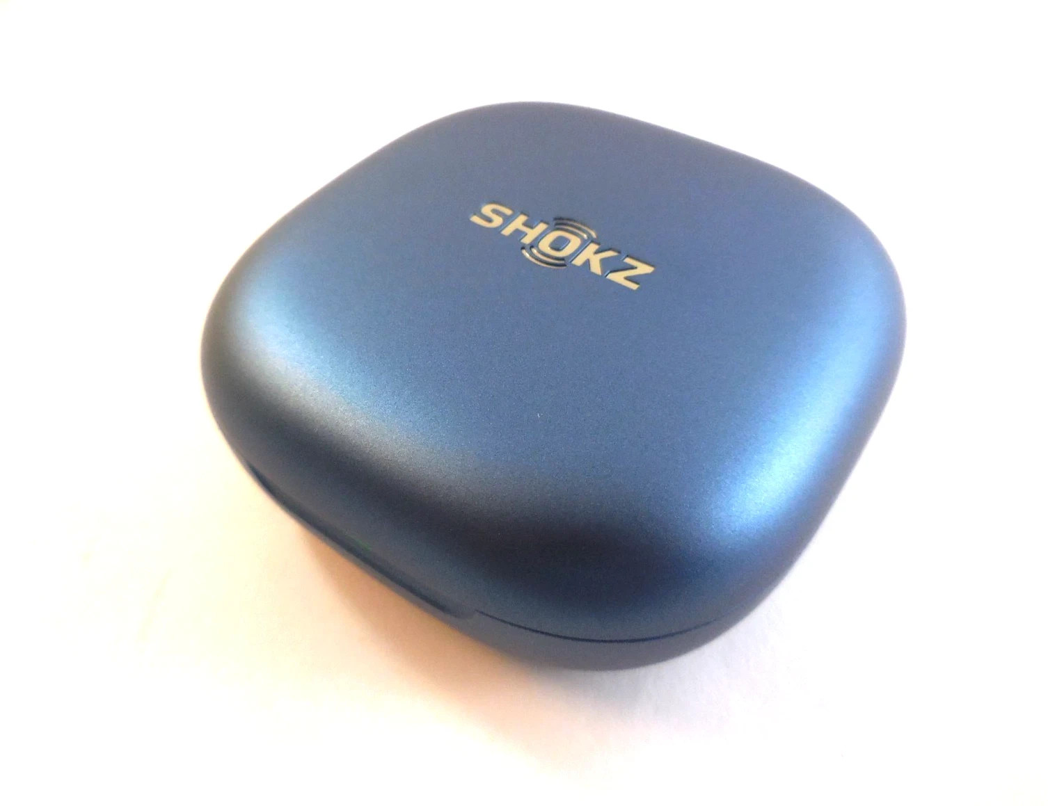 Shokz OpenFit 2+ Open-Ear Wireless Earbuds Charging Case- Stone Blue (T921)