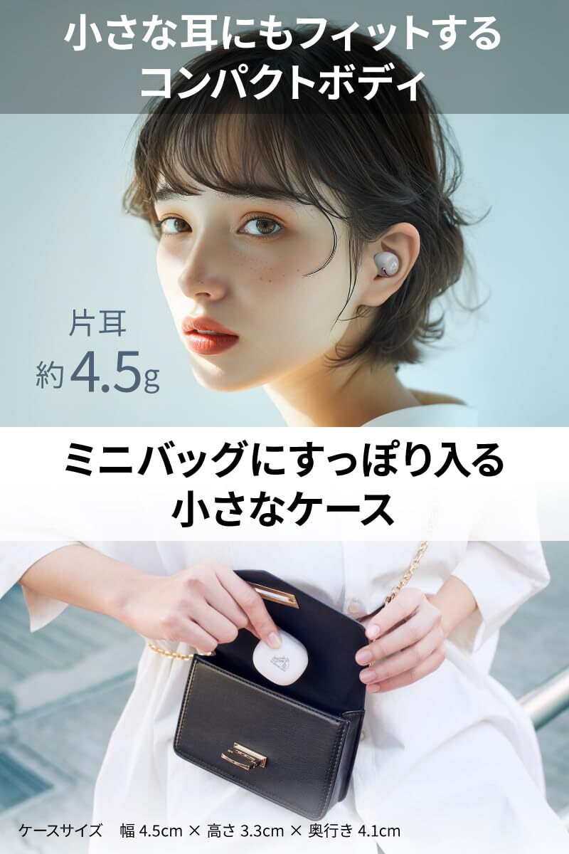 JVC Kenwood VICTOR HA-A30T2-G Wireless earphone Bluetooth Ver.5.3 Noise