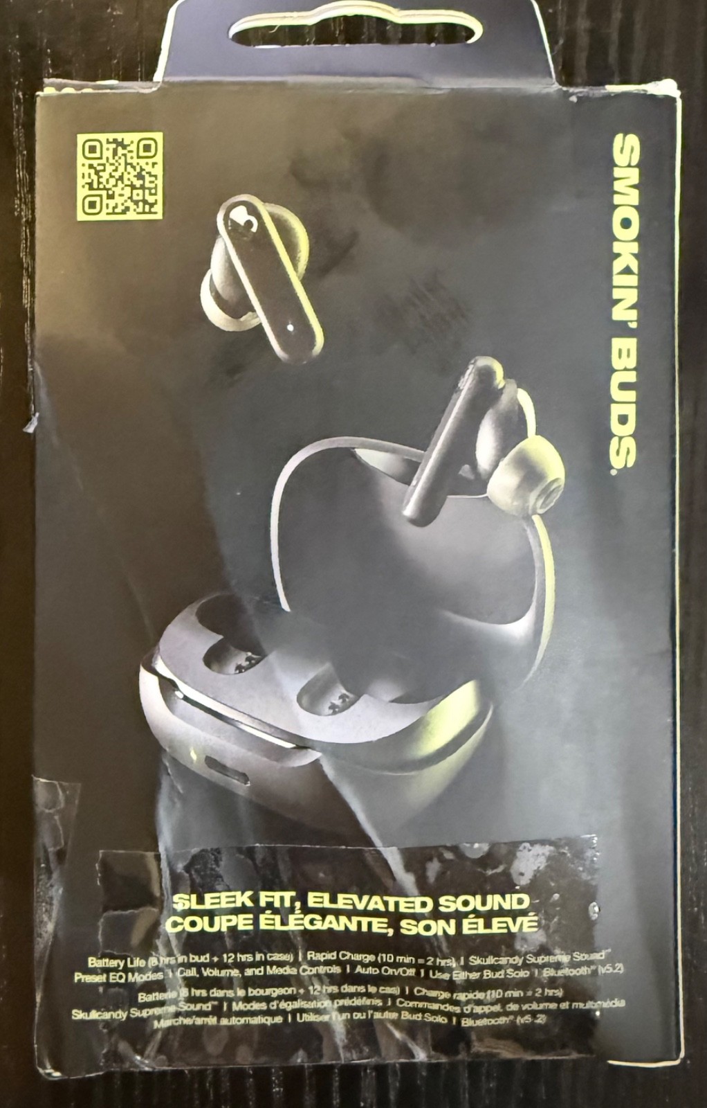 Skullcandy Smokin’ Buds XT Wireless in-Ear Earbuds True White (S2TAW-R740)
