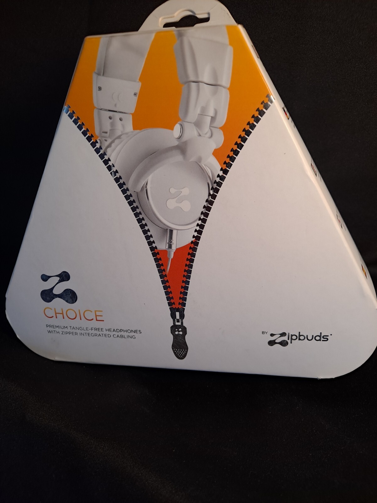 Zipbuds z choice tangle free zipper integrated cabling premium drivers 50 mm New
