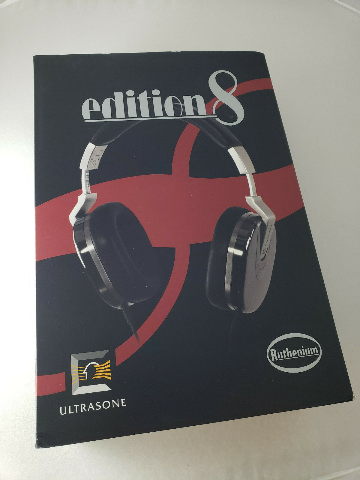 ULTRASONE Edition 8 Ruthenium Headphones – Silver/Black, gorgeous, barely used.