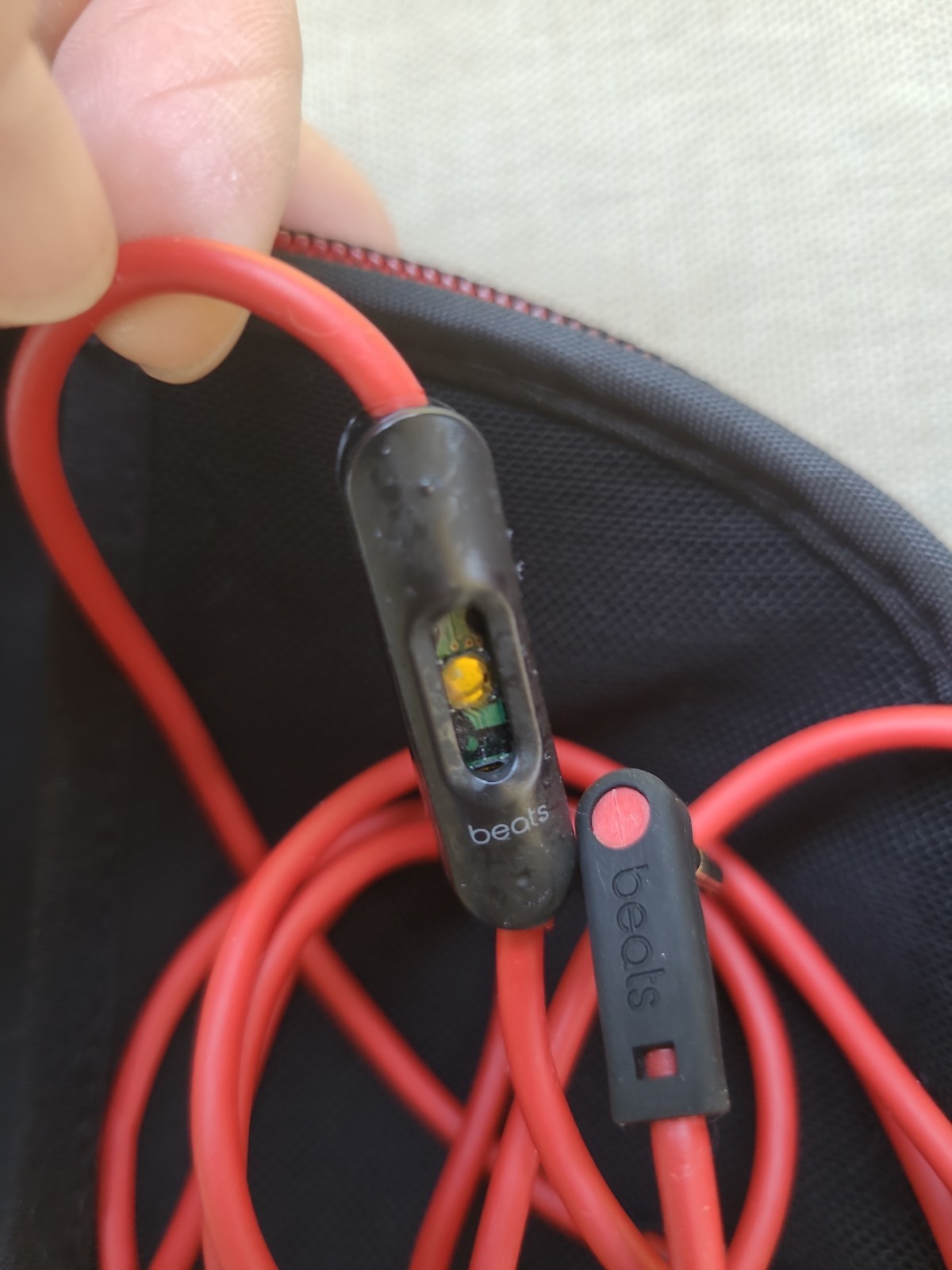 Beats Mixr Red DJ On-Ear Headphones –w/ Case & Cable, See Details