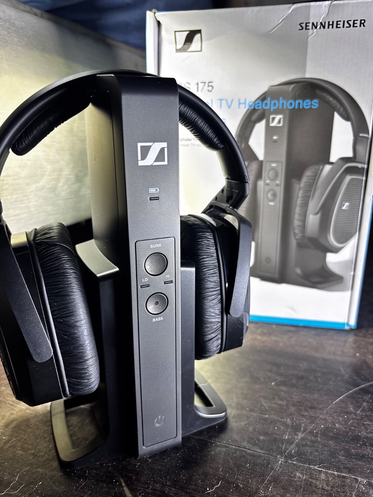 Sennheiser RS 175 RF Wireless Headphone System – Black
