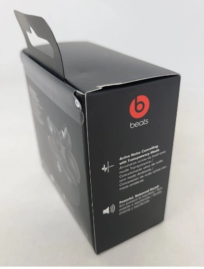 Beats by Dr. Dre Studio Buds Wireless Earbuds – Black. New- Factory Sealed