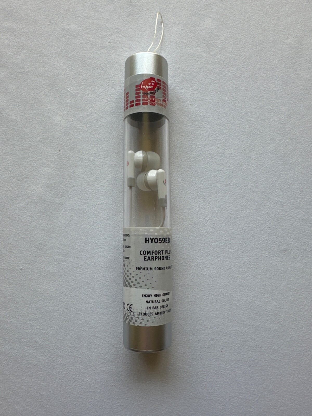 Hype Comfort Plus Earbud Stereo Headphones HY059EB For MP3 Use