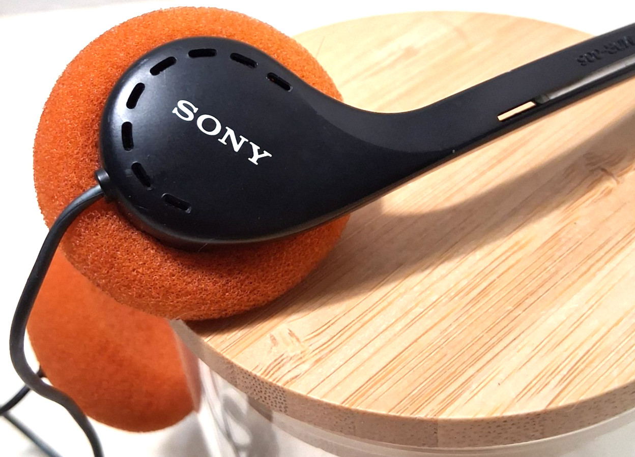 SONY – MDR-006 – Walkman Headphones – Orange Pads – Guardians of the Galaxy