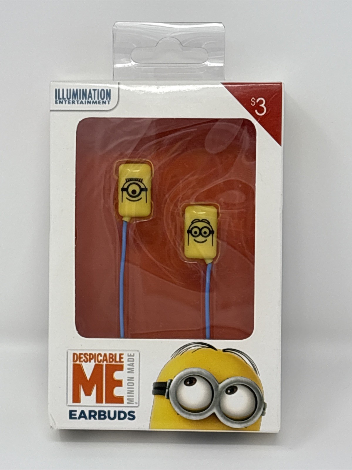 New Minions Despicable Me Earbuds 3.5MM Jack New Sealed