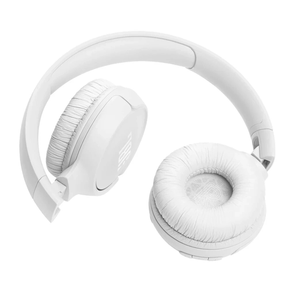 JBL Tune 520BT Wireless Bluetooth On-Ear Headphones White New Sealed