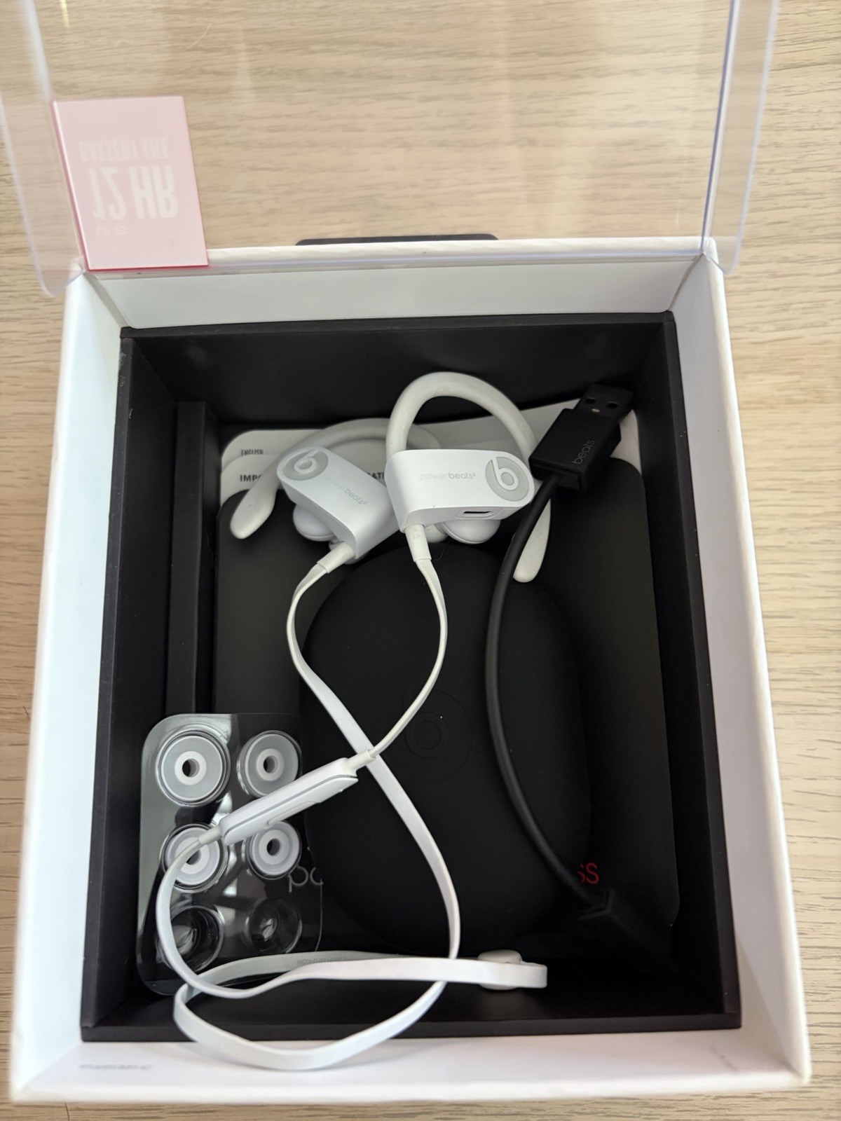 Beats by Dr. Dre Powerbeats3 Wireless Bluetooth Ear-Hook Earbuds White