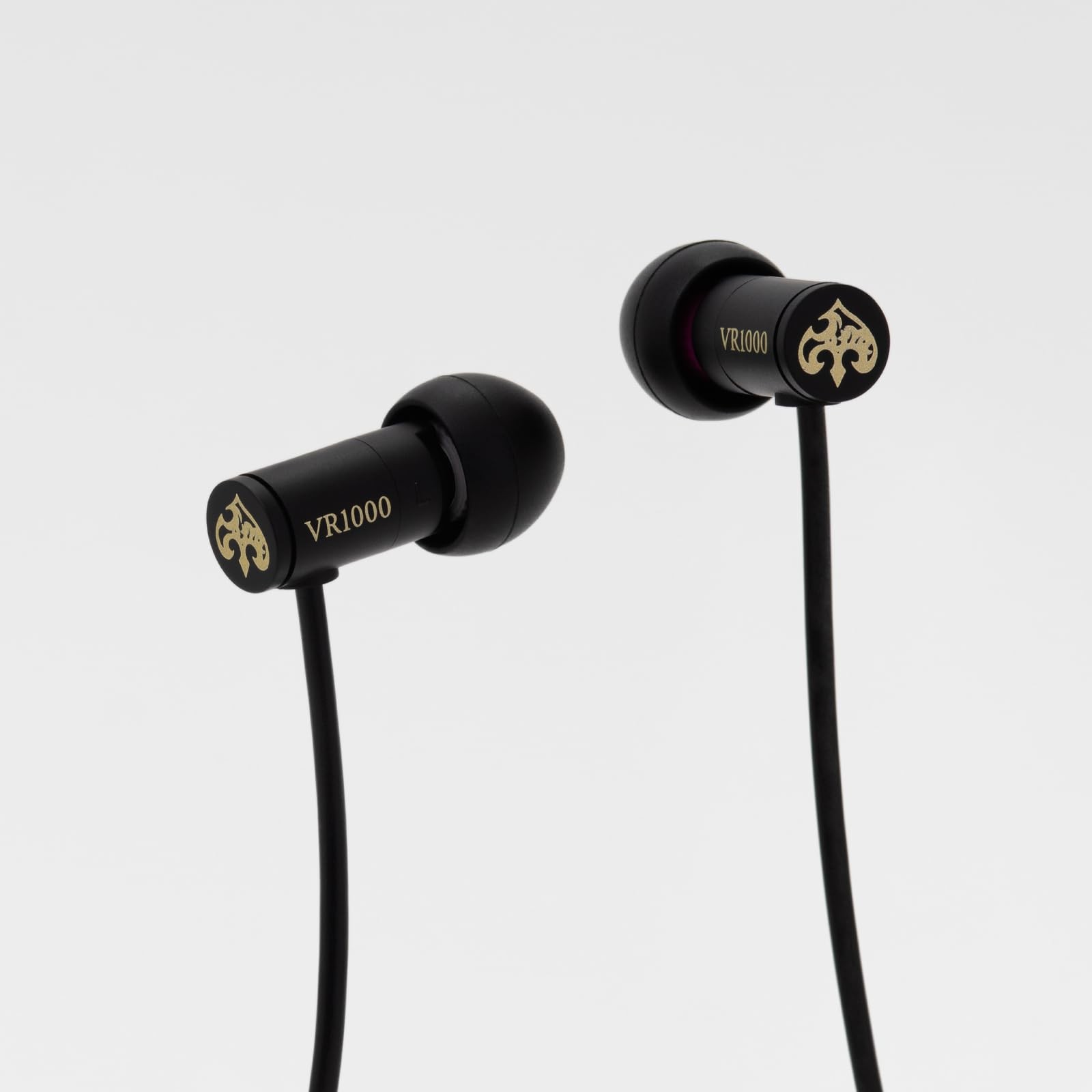 final VR1000 for ASMR Patra Black Wired Earphones Binaural Japan Import