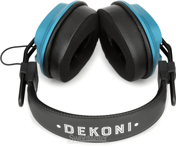 Dekoni Audio x Fostex Blue Semi-closed Headphones