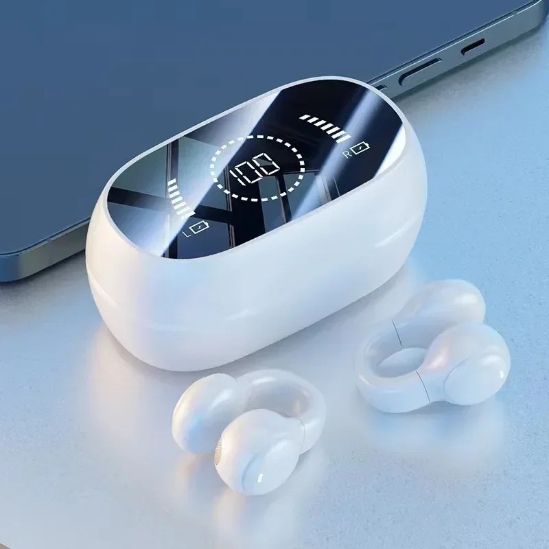M47 Wireless Earbuds Ear Clips Bluetooth Sport Buds With Charging Case