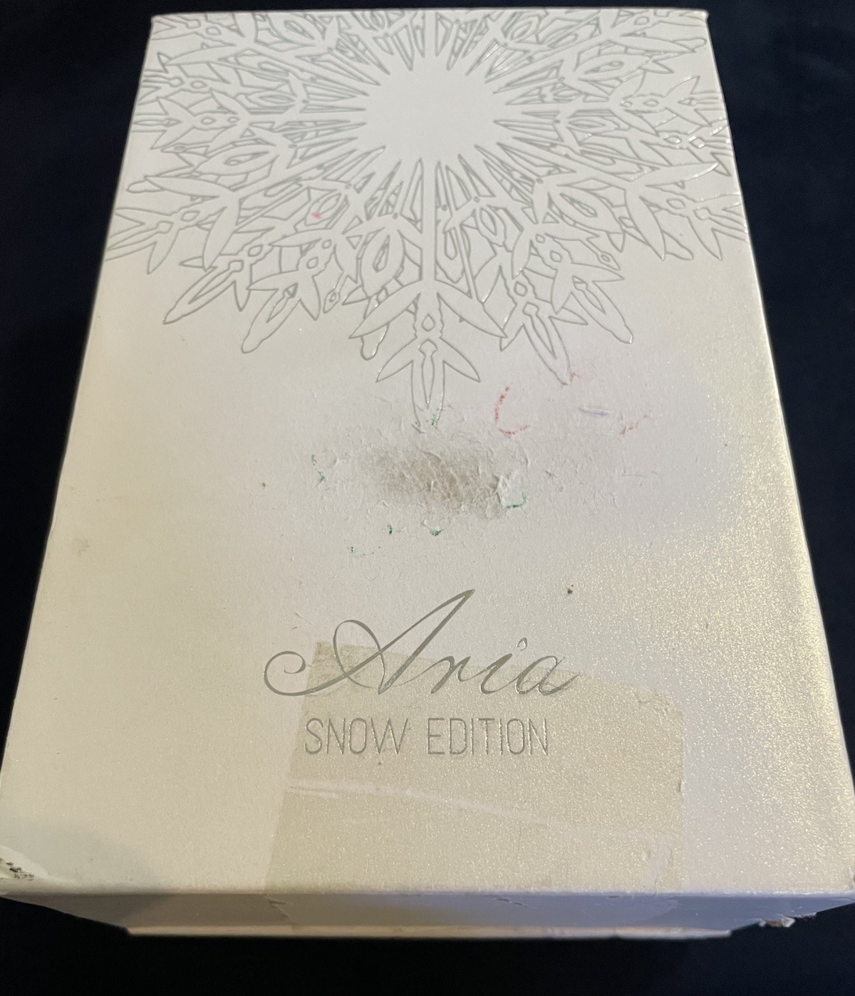Moondrop Aria Snow Edition White Anime Earbuds w/ Case New In Damaged Box