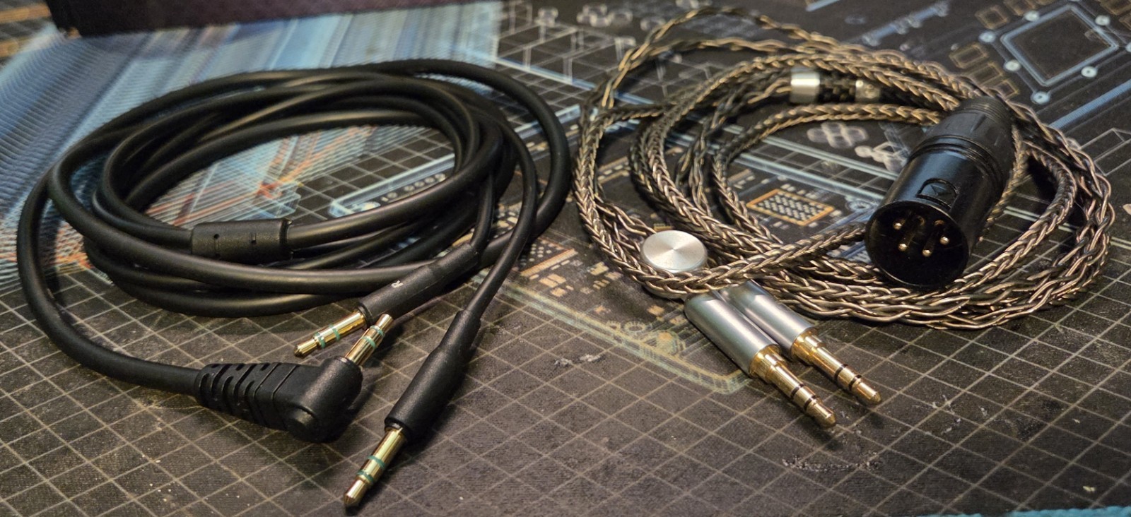 HIFIMAN Edition XS Over Ear Headphones – Black + TRS and XLR Cables
