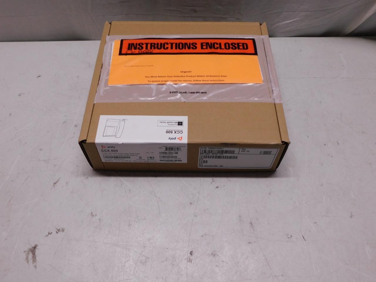 New Poly CCX 500 Phone for Microsoft Teams POE (2200-49720-019) (ITRA26-265)