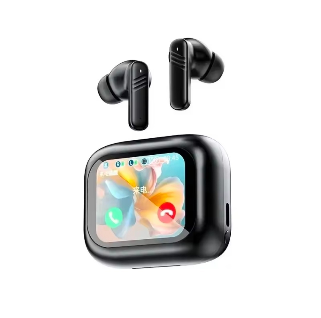 Upgraded For Smart Touch Screen Wireless Earbuds – Unisex. With Built-In Mic,…