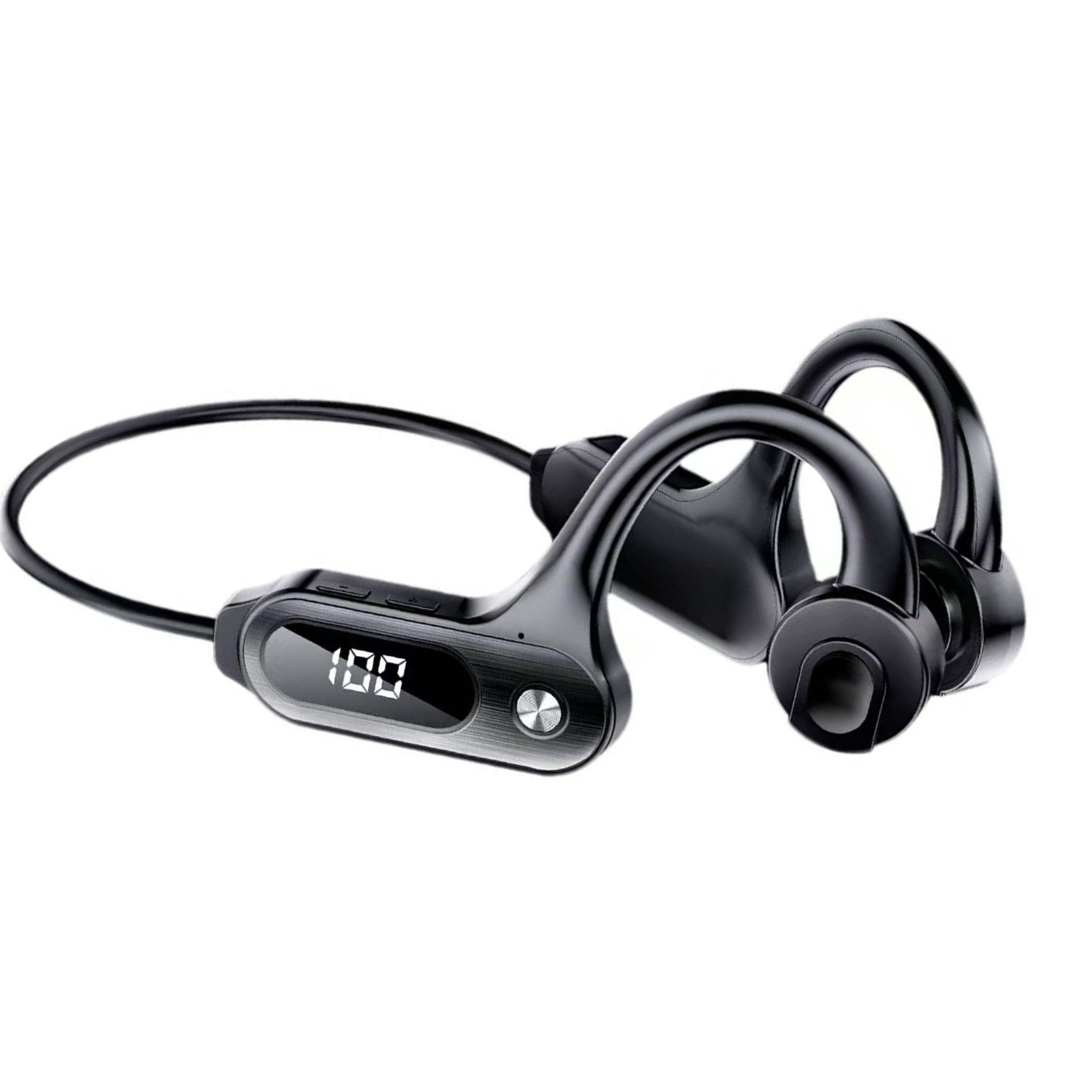 30 Days Noise Reduction Bone Conduction Headphones Commute 300mah /w 1*Cable