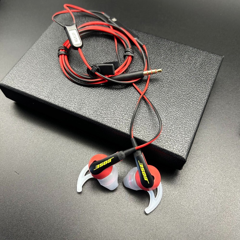Bose SoundSport Wired 3.5mm Jack Earbuds In-ear Headphones Earbuds-Red-Gift