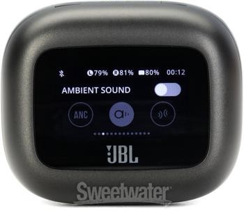 JBL Live Beam 3 Noise-canceling True Wireless Earbuds – Black
