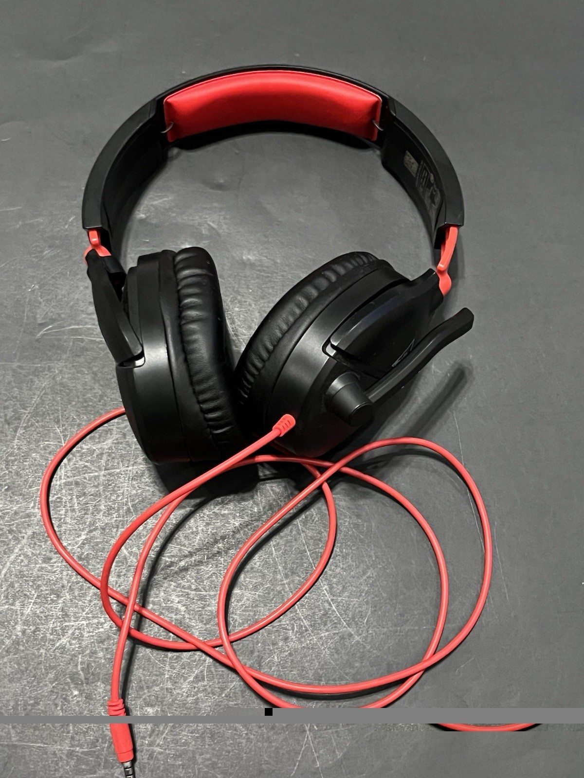 Turtle Beach Ear Force Recon 70P Gaming Headset – Red and Black Tested And Works