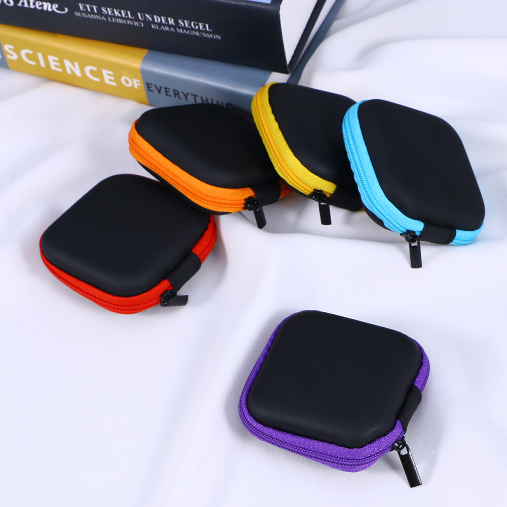 Mini Eva Earbud Case Portable Bag Wireless Earpod Headphones Data Line New