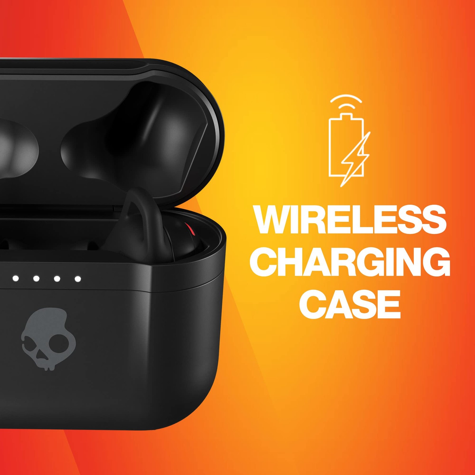 Skullcandy Indy Fuel True Wireless In-Ear Earbud – True Black