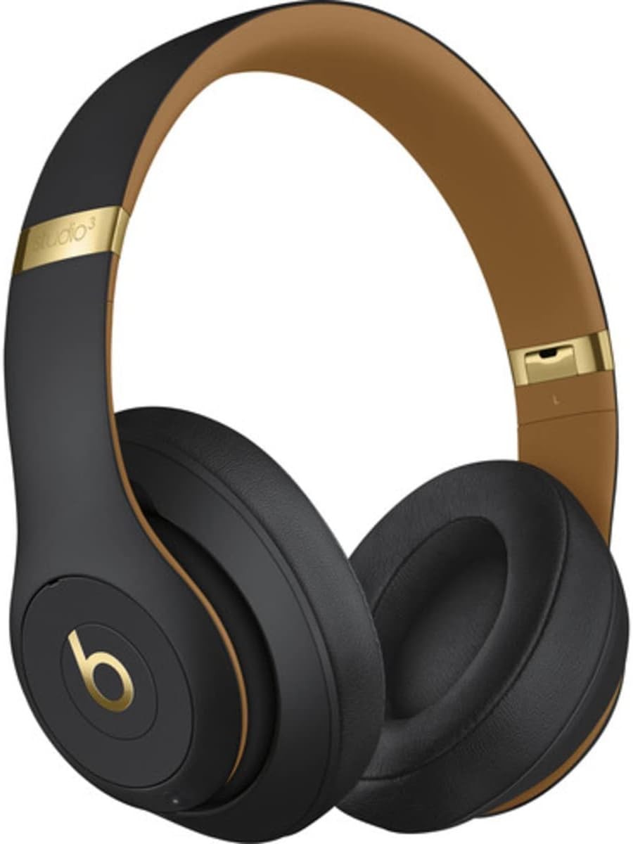 Beats Studio3 Wireless Noise Cancelling Headphones Midnight Black -FLAWLESS
