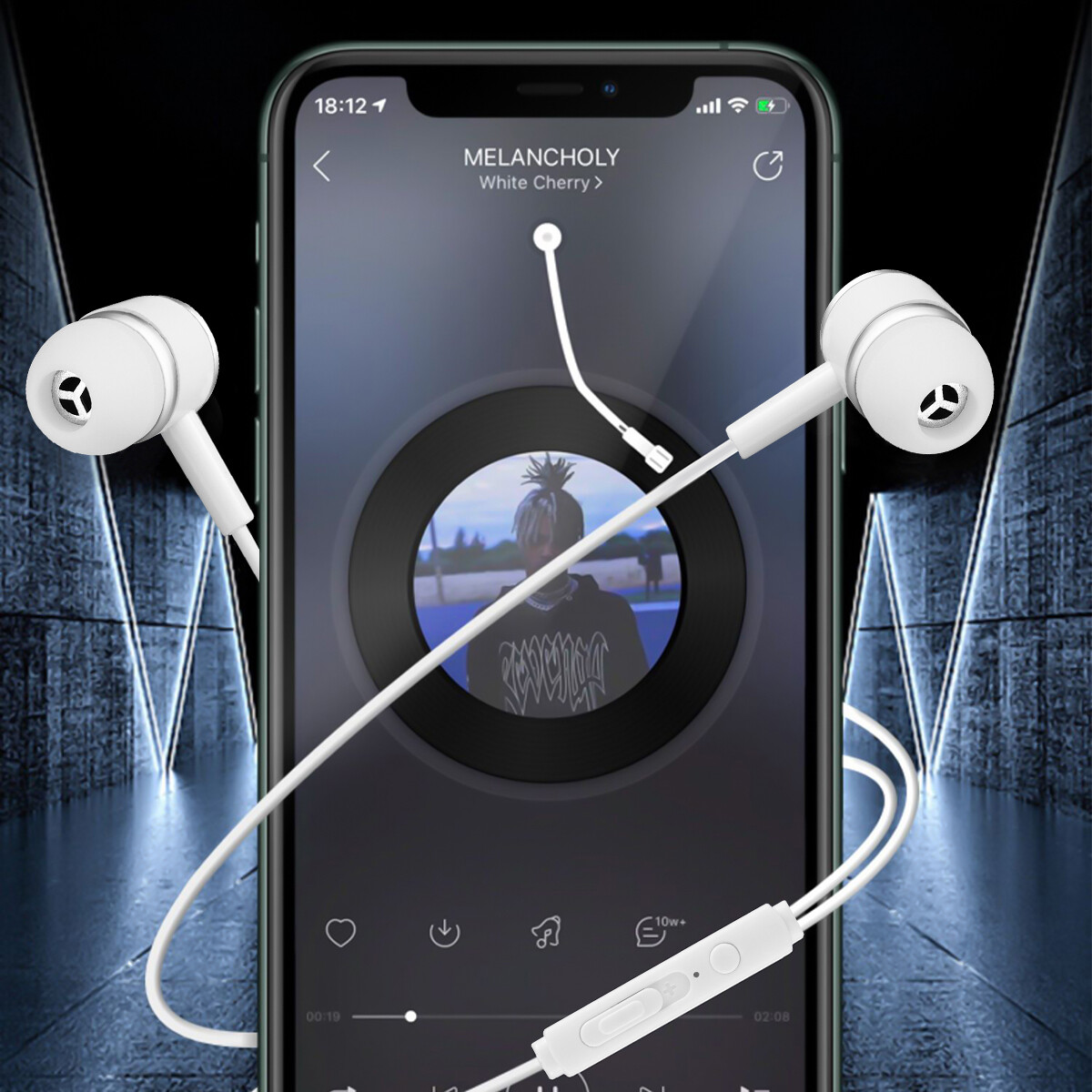 LOT USB C Type-C Wired Headphones In-ear Headset Earphones w/Mic For Samsung US