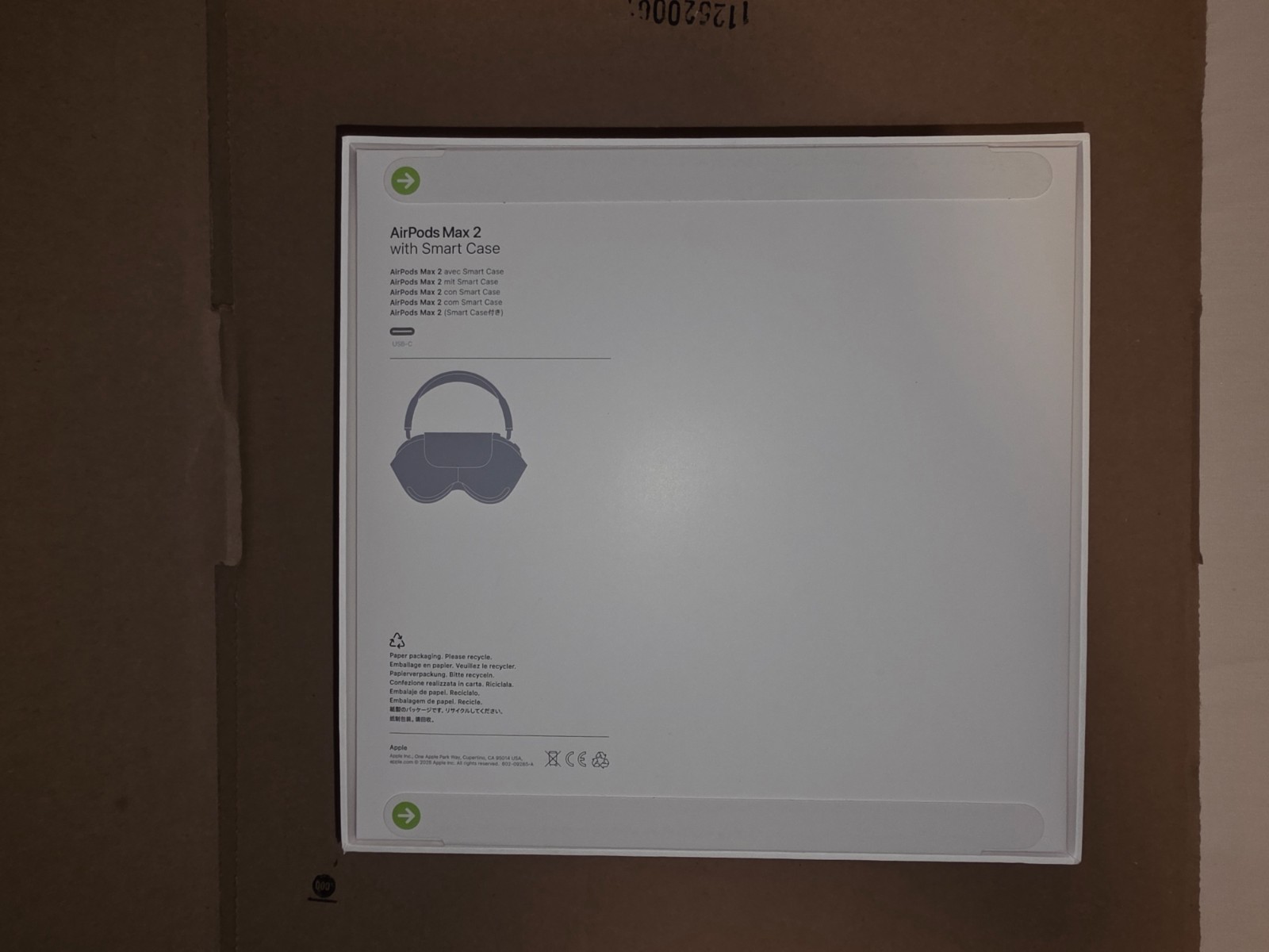 Apple AirPods Max 2 Second Generation 2026 Headphones MHWK4AM/A Midnight
