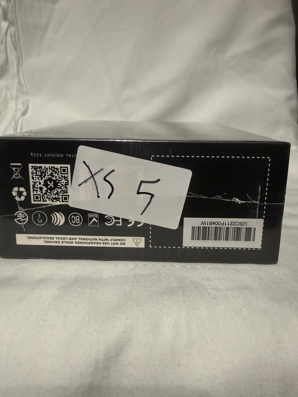 Kaibo Flex Bone Conduction Midnight Black Headphones- Sealed