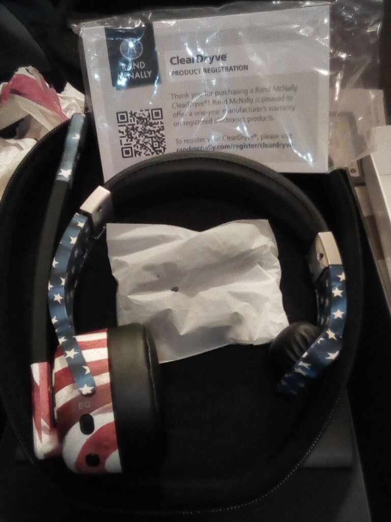 Rand McNally ClearDryve cd100 bluetooth headset “brand new”