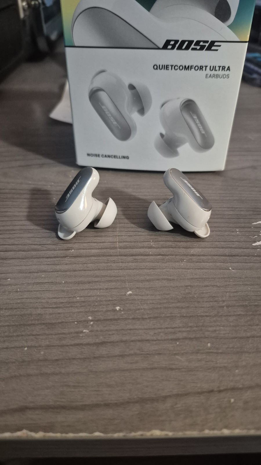 Bose QuietComfort Ultra Earbuds Noise Cancelling Wireless Bluetooth USB-C White