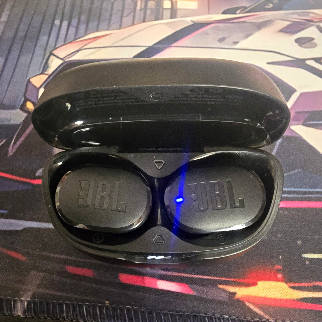 JBL Vibe Beam True Wireless Bluetooth In-Ear Earbuds w/ Mic & Case Black