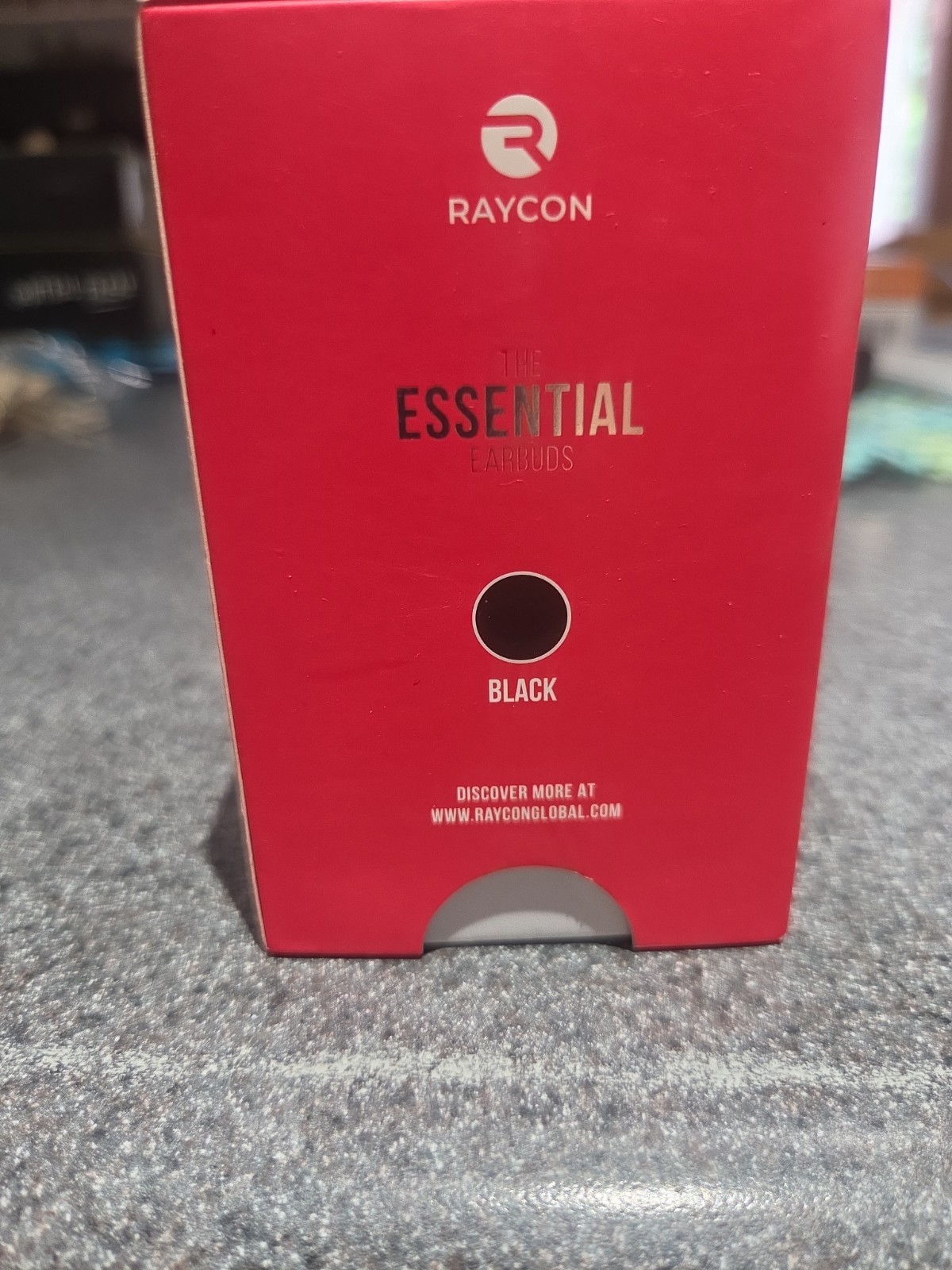 NIB Raycon The Essential Earbuds. Black In Color. Brand New Sealed