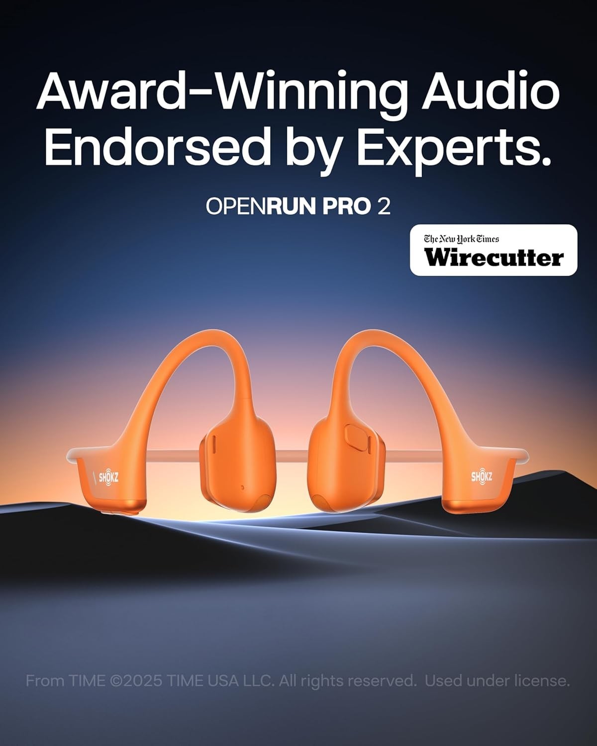 New OpenRun Pro 2- Bone Conduction Headphones, Open-Ear Bluetooth Wireless Sp…