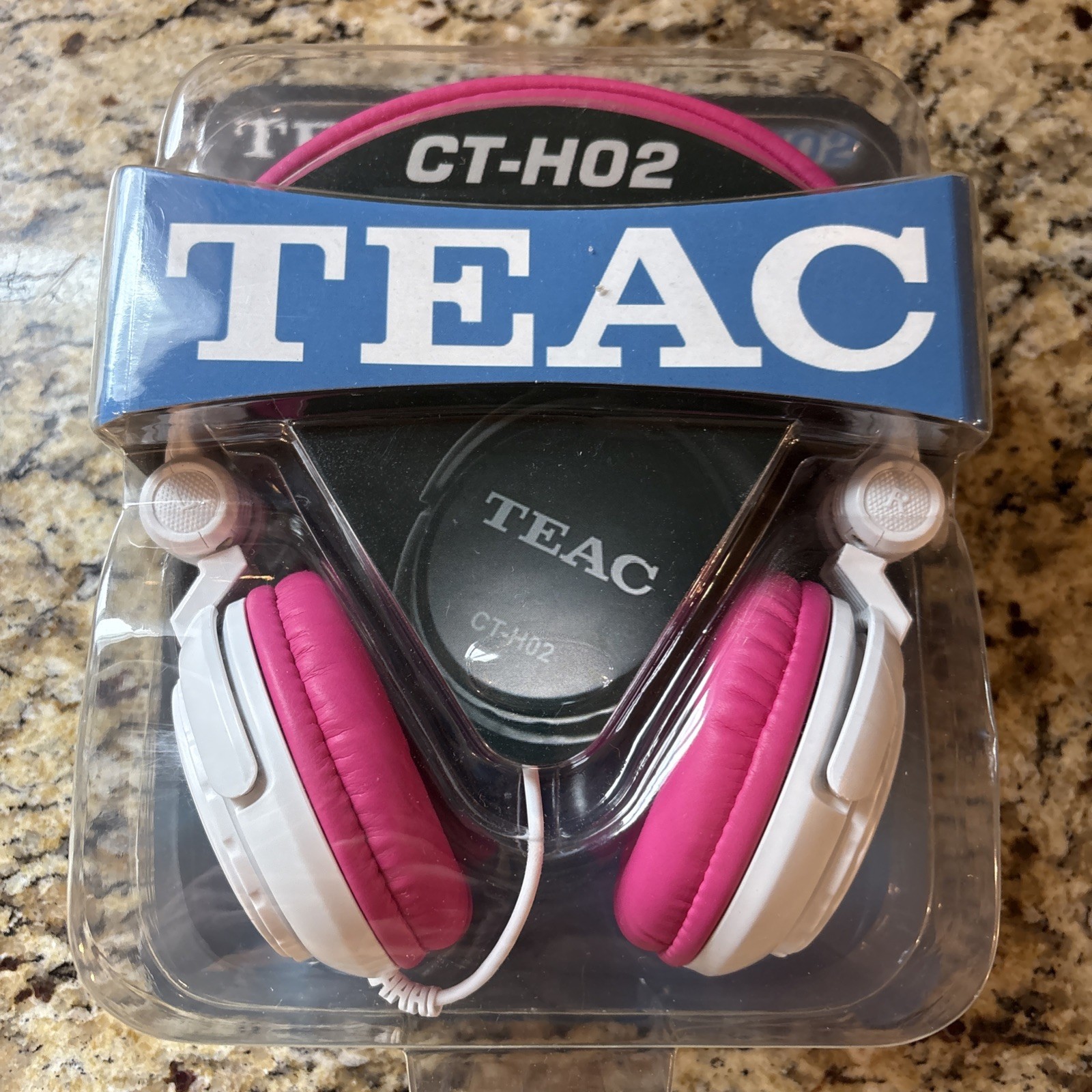 Teac CT-H02 Headphones Over Ear Factory Sealed New 9.8ft Cable NIB. NEW