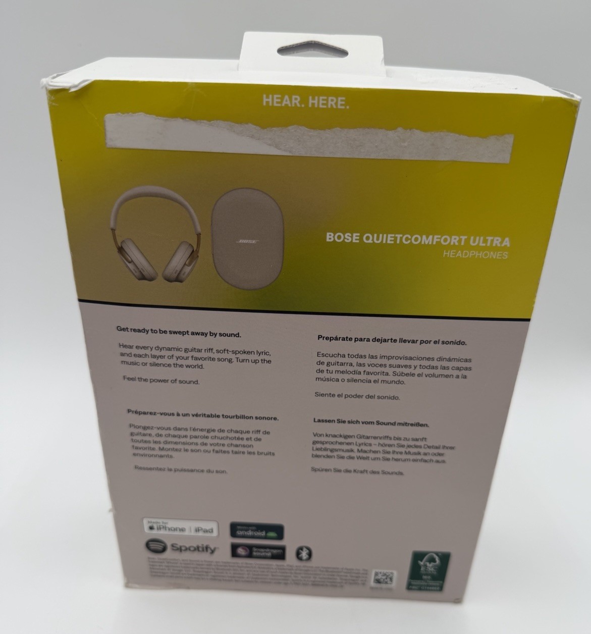 Bose QuietComfort Ultra Noise Cancelling Headphones Sandstone – Mint