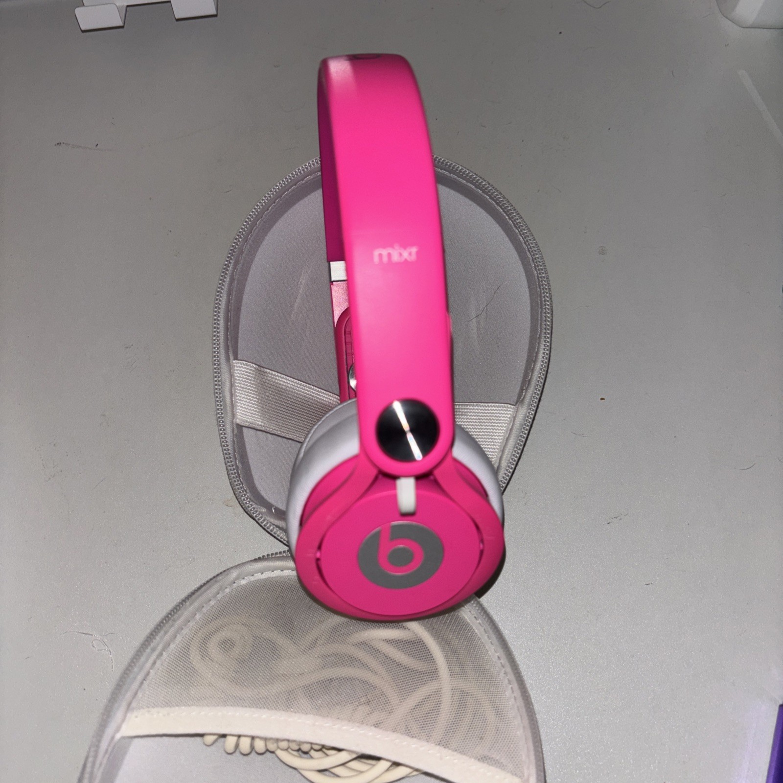 Beats by Dr. Dre MIXR Over the Head DJ Headphones – Hot Pink