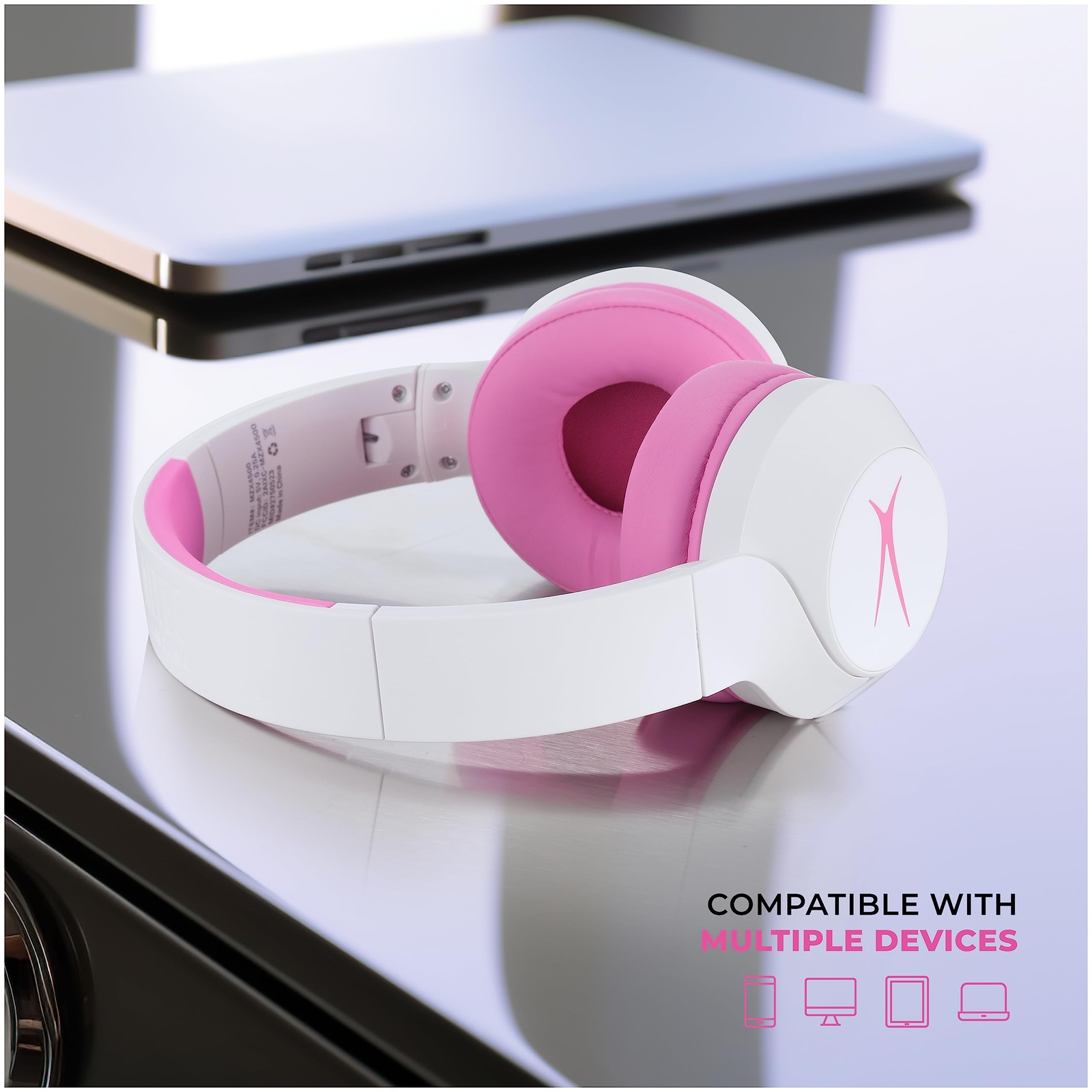 Altec Lansing Kid Safe Noise Cancelling Wireless Headphones 15H Battery, 85dB
