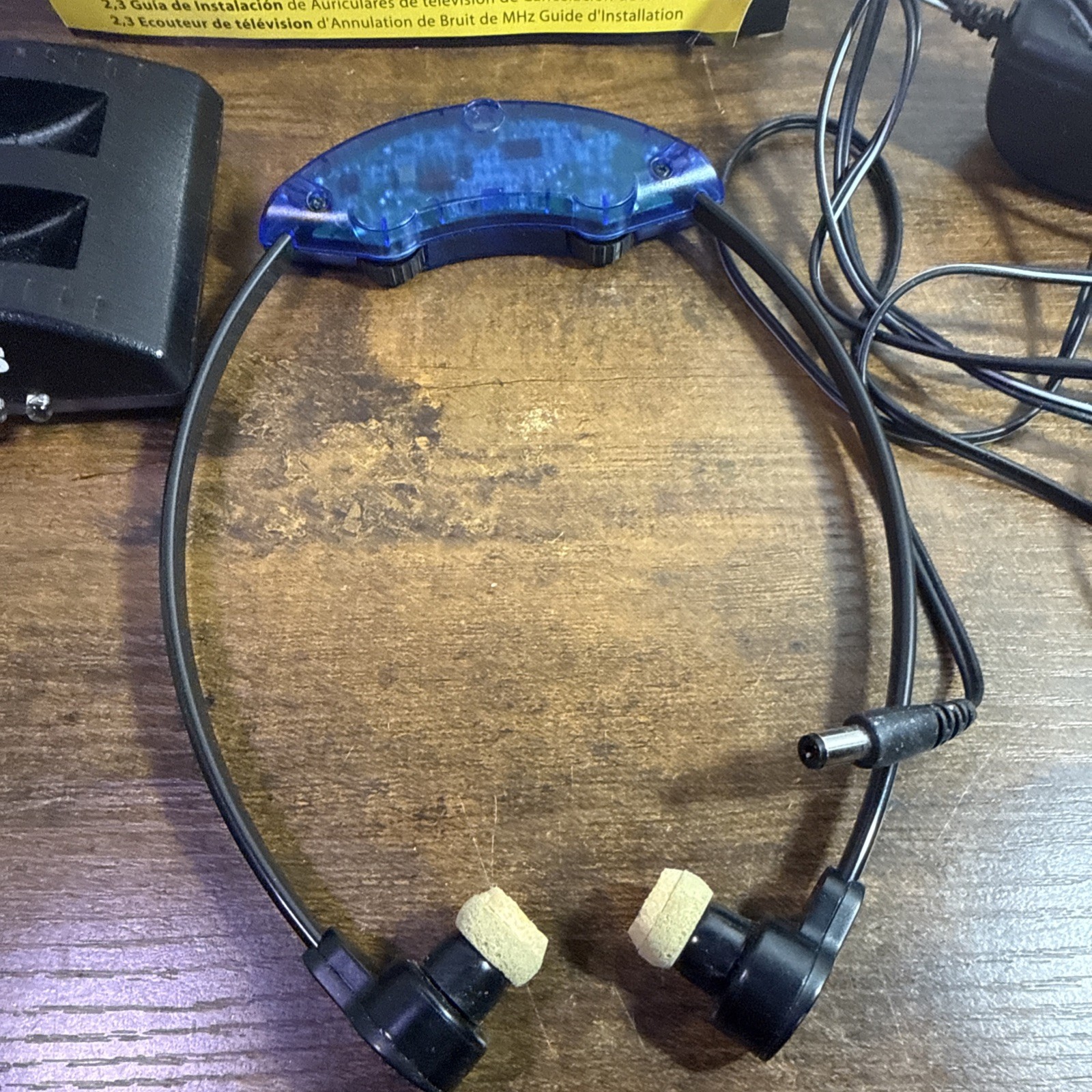 TV EARS Original Wireless Headset System TV Hearing Aid Device MINT CONDITION