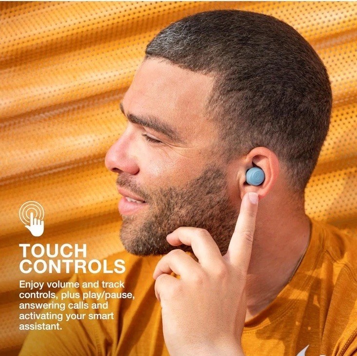 JLab EBGAIRPOPRSLT124 GO Air POP True Wireless In-Ear Headphones – Slate