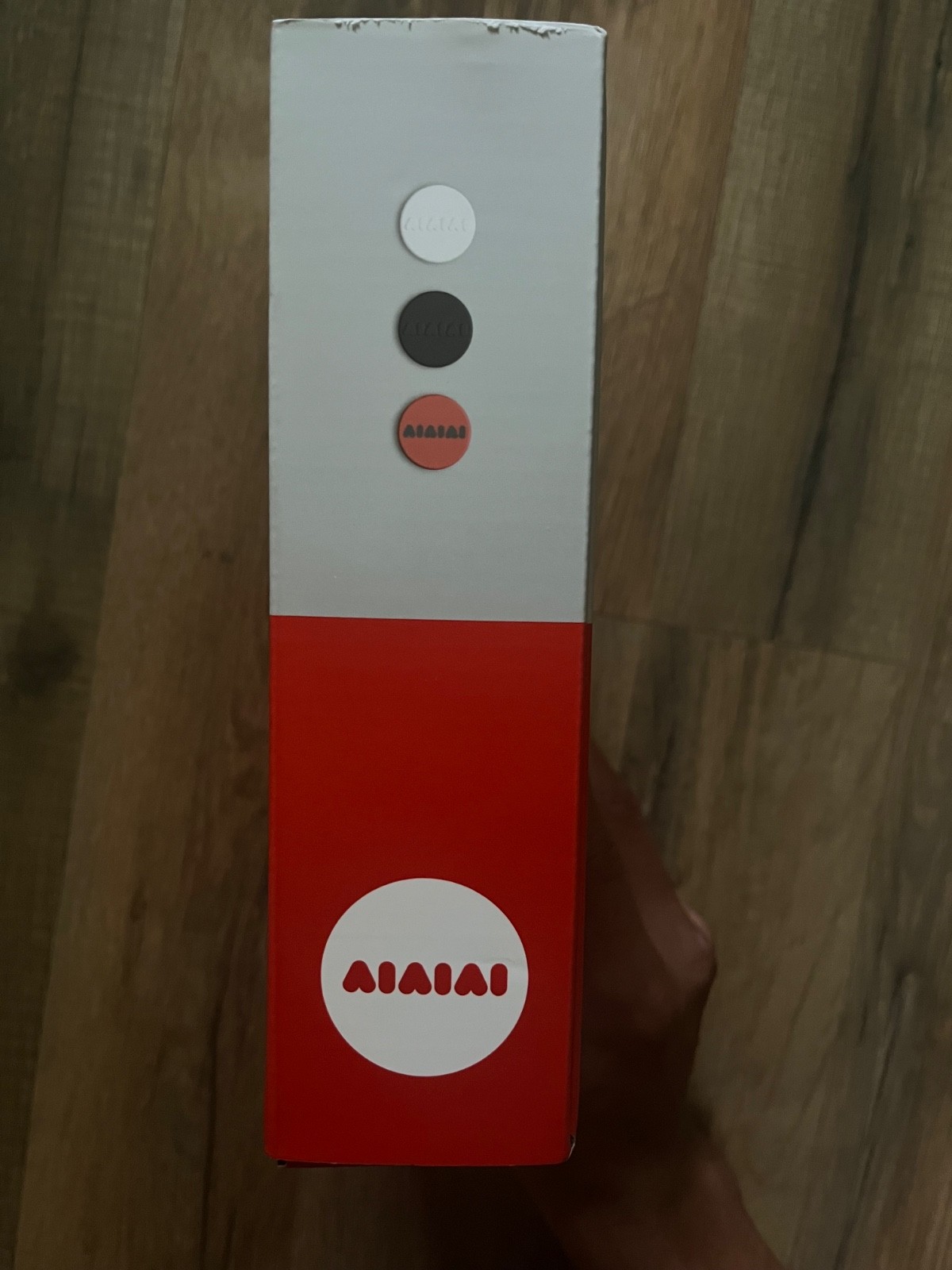 AIAIAI Blood Orange Tracks 3.5mm On-Ear Headphones with Microphone Brand New
