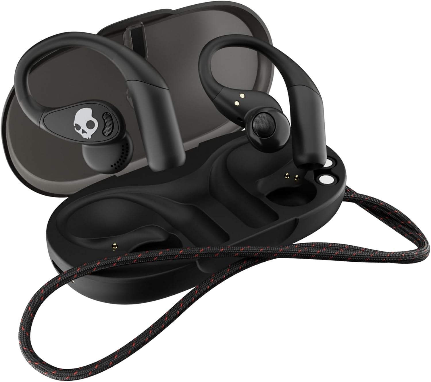 Skullcandy Push 540 Open Open-Ear Earbuds Black Wireless Secure Fit 42Hr Battery