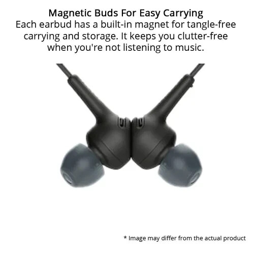 Official Sony Wireless Stereo Extra Bass Earphone WI-XB400 [ Black ] – BRAND NEW