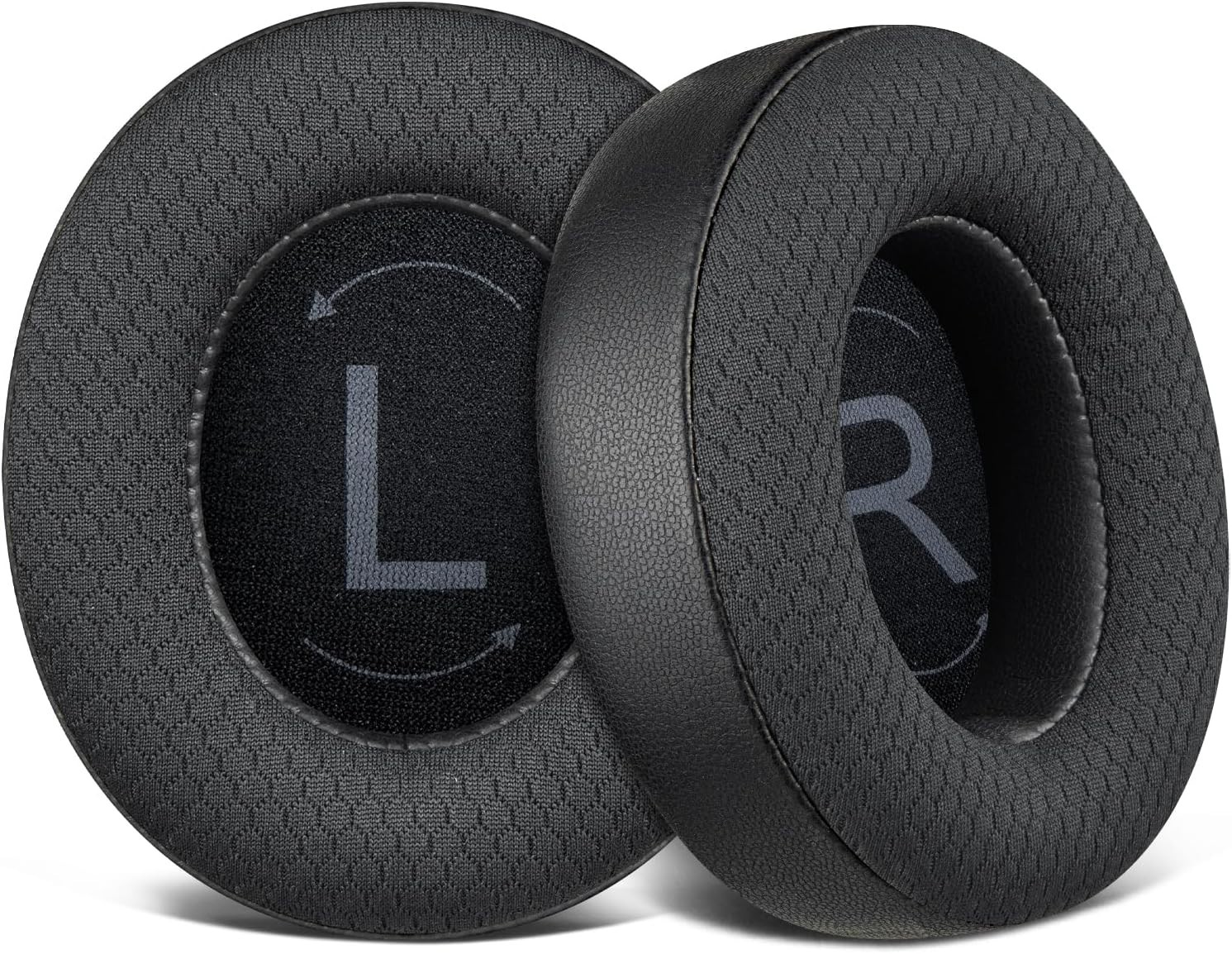 Transform Your Raycon Headphones with Stylish Black Mesh Memory Foam Earpads
